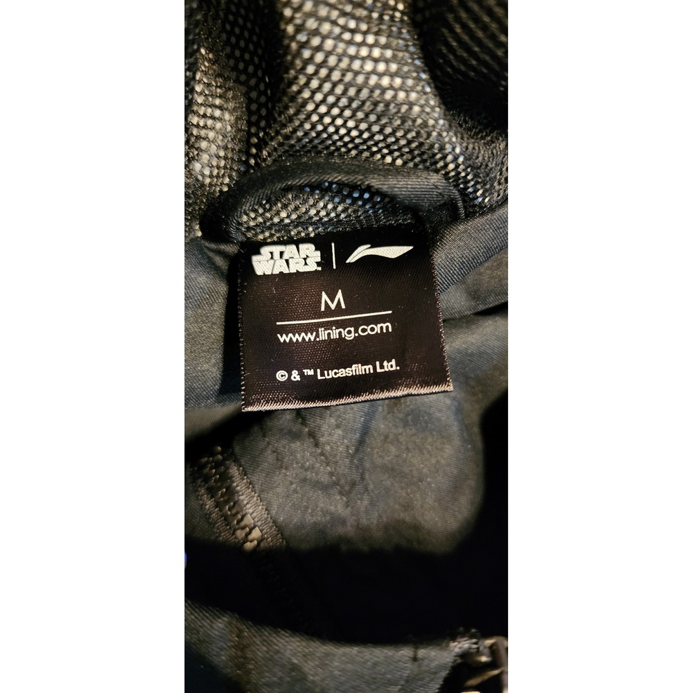 NWOT Star Wars Darth Vader Dark Side Mens Jacket Coat Sz M Storm Trooper Galaxy - Picture 6 of 9